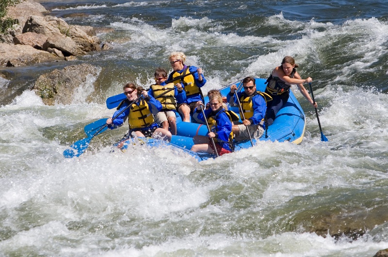 water rafting